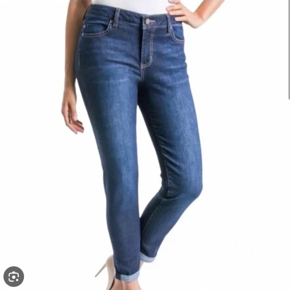 LIVERPOOL | Cami Crop Denim Jeans - Picture 1 of 4